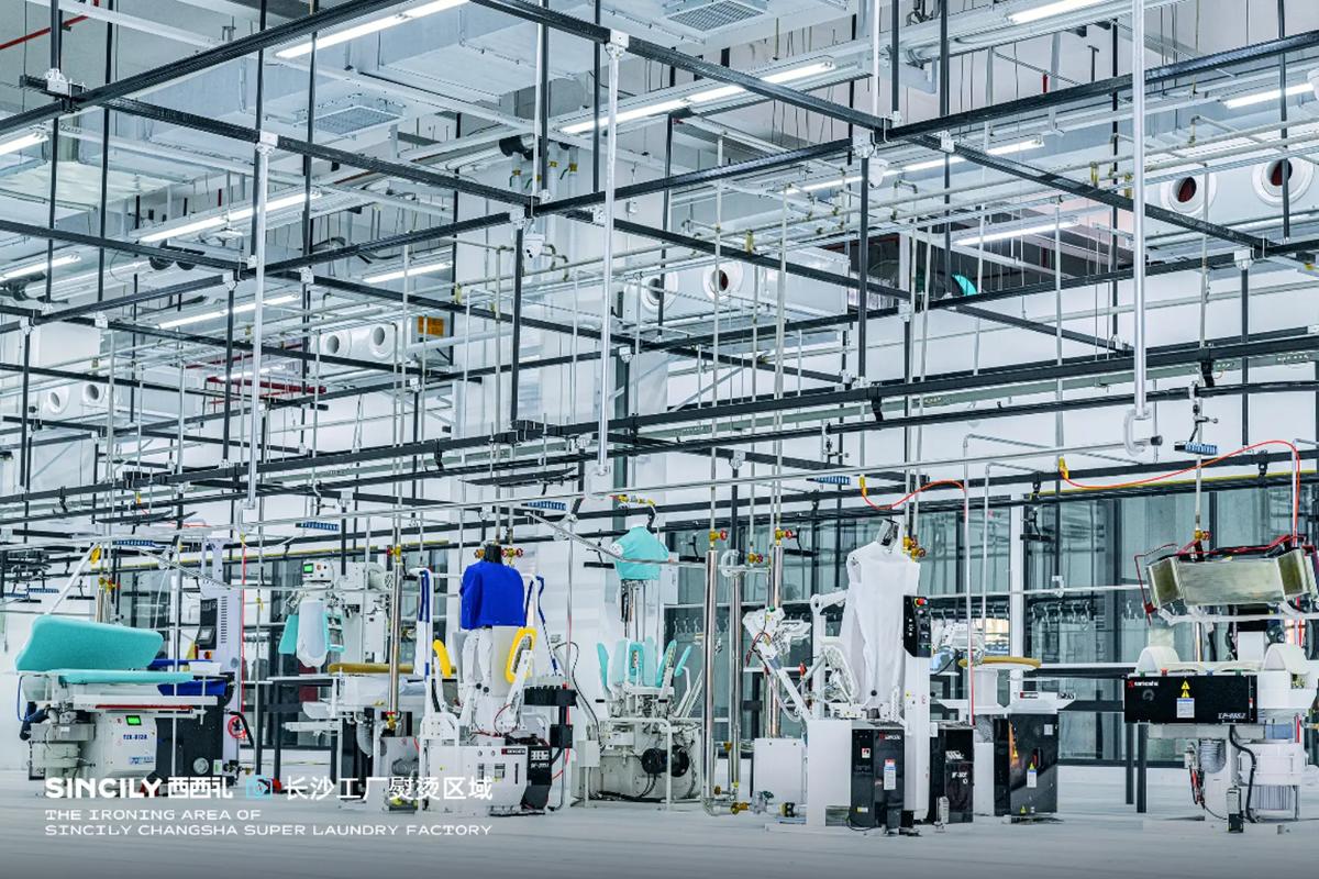 这才是洗衣工厂应有的样子 科技赋能下的专业设计与高品质服务